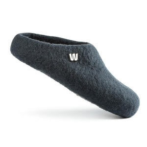 Slippers - Graphite Gray Wool Slippers